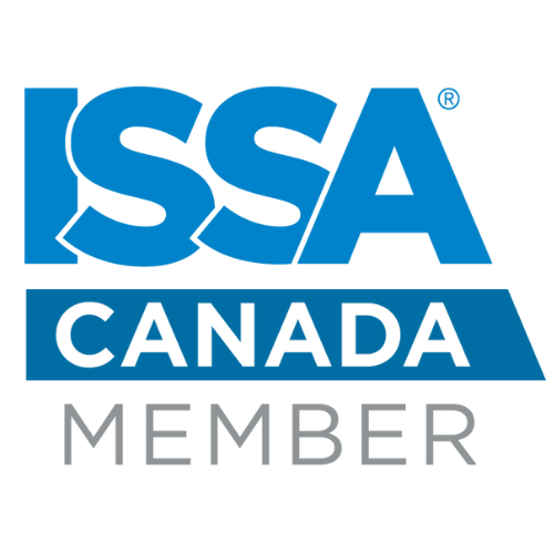 ISSA worldwide cleaning organization member badge